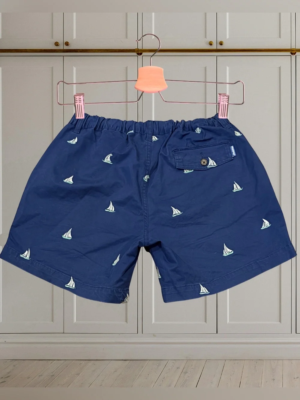 Chubbies “The Come Sail Aways” Embroidered Sailboat Shorts